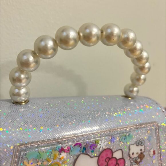 Hello Kitty Girls Glitter Handbag - Picture 3 of 7